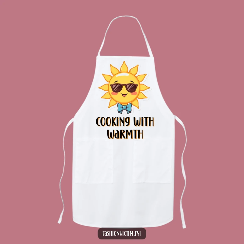 Funny Sunny Chef Apron - Hilarious Kitchen Wear for Bright Cooks!