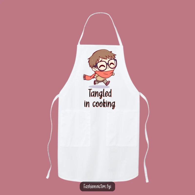 Funny Clumsy Character Apron: Goofball Kitchen Wear, Perfect Funny Gift for Cooks