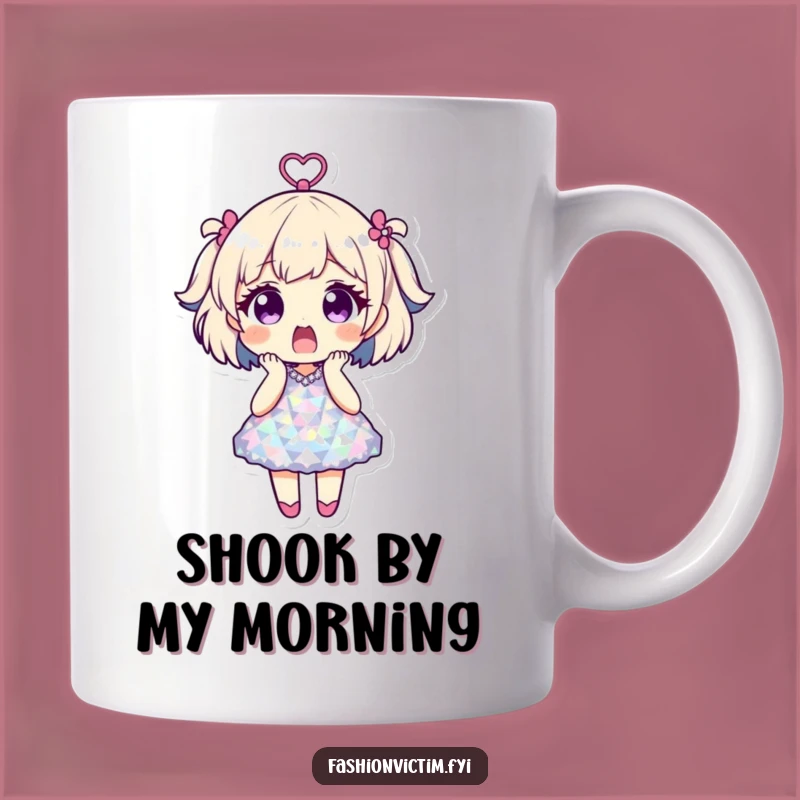 Funny Disco Shock Mug. Perfect gift for dance lovers and party animals.