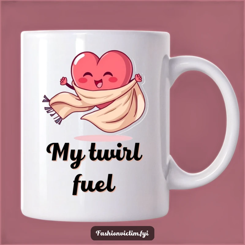 Funny Heart Dancer Mug: A Joyful Gift for Someone Who Loves to Twirl