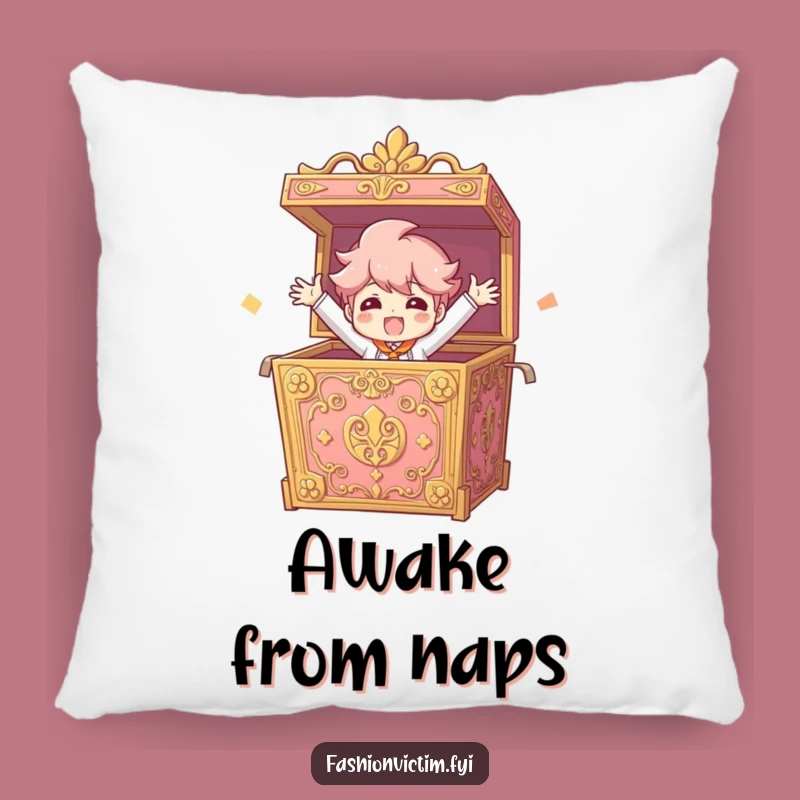 Funny Surprise Pillow: Bursting character comfort, a soft funny gift for fun.