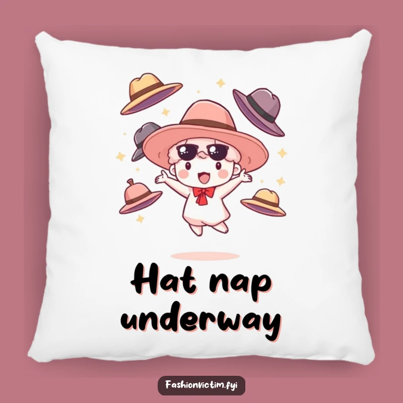 Funny Hat Juggler Pillow: Add Cozy Whimsy and Humor to Your Space