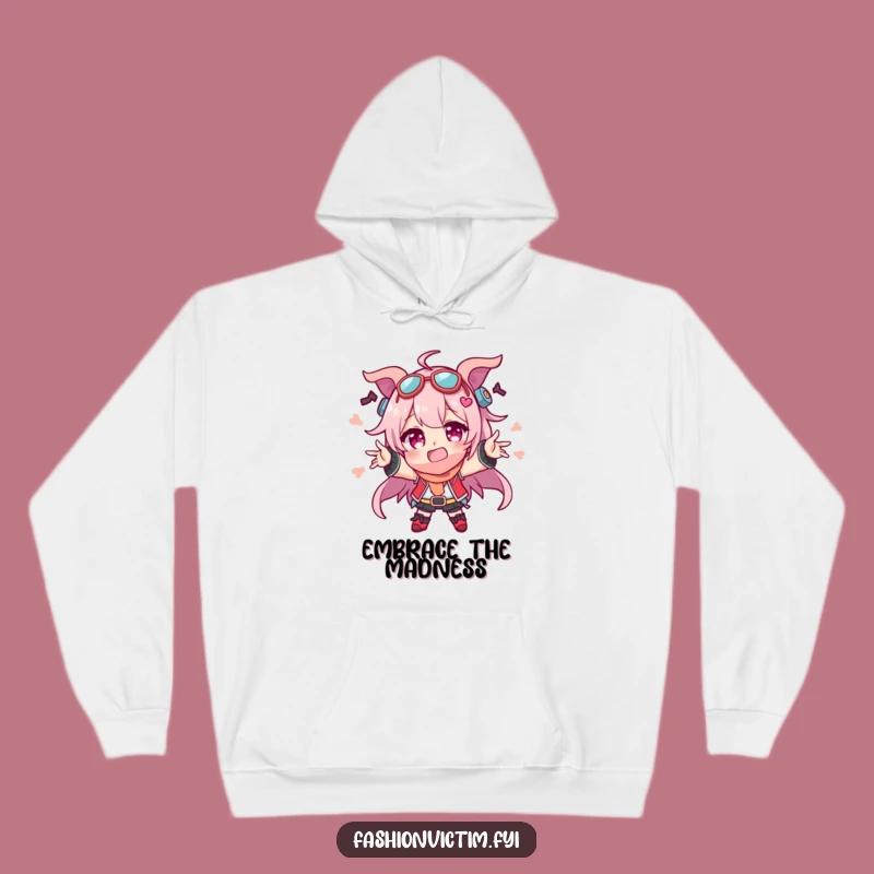 Funny Mismatched Accessory Hoodie - Cozy Comfort for the Gloriously Unconventional!