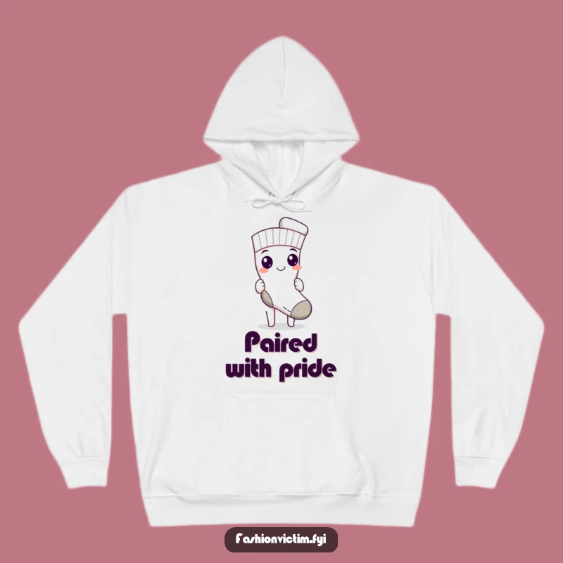 Funny Sock Match Hoodie: Cozy Laundry Victory, Warm and Hilarious Gift