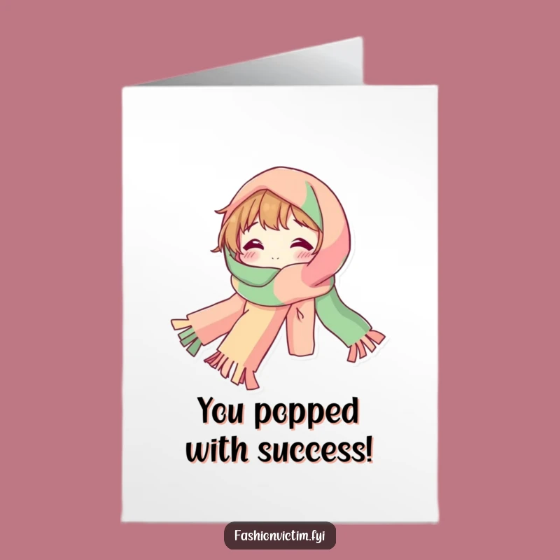 Congrats! Free Printable Bubbly Card to Celebrate Big Wins