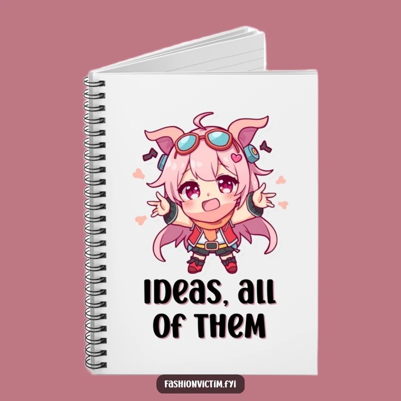 Funny Chaotic Ideas Notebook - Jot Down Your Hilarious Thoughts!