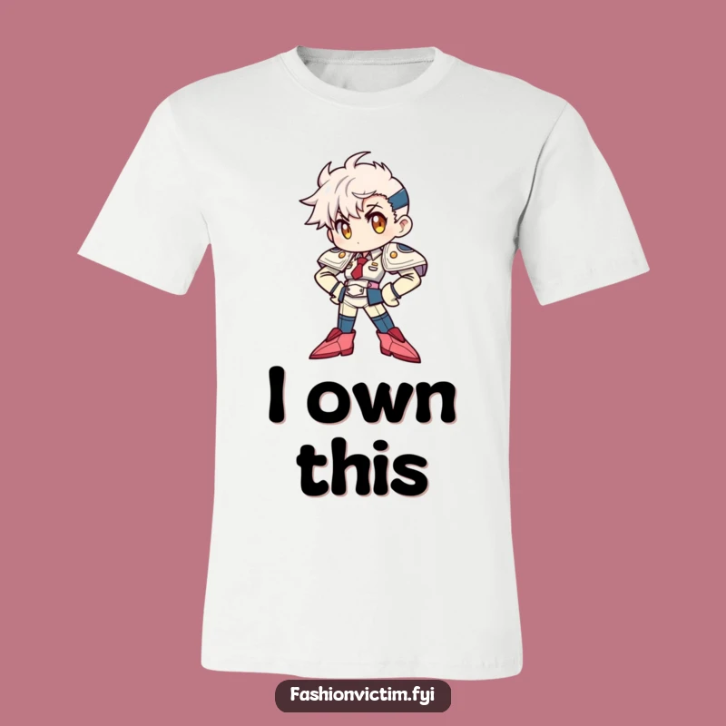Funny T-Shirt: Power Pose Character, Hilarious Outfit for Trendsetters