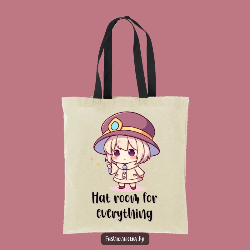 Funny Oversized Hat Tote: Carry Your Style with a Hilarious Accessory